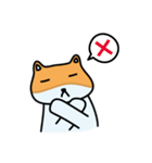 ハムスターさくらちゃんスタンプ（個別スタンプ：13）
