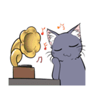 にっこり猫のクロ（個別スタンプ：26）