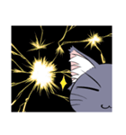 にっこり猫のクロ（個別スタンプ：39）