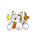 やさぐれ！「ねこ丸」 こんにちわだっ！！（個別スタンプ：21）