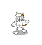 やさぐれ！「ねこ丸」 こんにちわだっ！！（個別スタンプ：26）