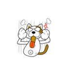 やさぐれ！「ねこ丸」 こんにちわだっ！！（個別スタンプ：31）