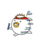 シロガッパ（個別スタンプ：34）