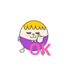 丸い一族。（個別スタンプ：3）
