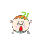 丸い一族。（個別スタンプ：6）
