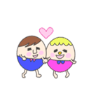 丸い一族。（個別スタンプ：10）