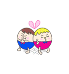 丸い一族。（個別スタンプ：11）