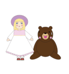 Adorable Trouble Bear 日本語版（個別スタンプ：27）