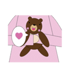 Adorable Trouble Bear 日本語版（個別スタンプ：35）