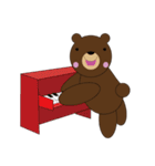 Adorable Trouble Bear 日本語版（個別スタンプ：37）