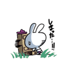 あおばうさぎ（個別スタンプ：10）