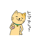 色猫（個別スタンプ：1）