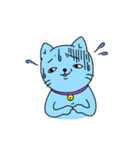 色猫（個別スタンプ：6）