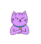 色猫（個別スタンプ：8）