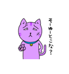 色猫（個別スタンプ：36）