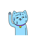 色猫（個別スタンプ：38）