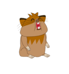 Jimmy - the crazy guinea pig（個別スタンプ：9）