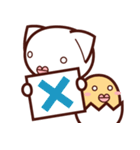 しろねこビル と ひよこのリップ（個別スタンプ：3）