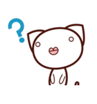 しろねこビル と ひよこのリップ（個別スタンプ：4）