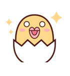 しろねこビル と ひよこのリップ（個別スタンプ：6）