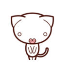 しろねこビル と ひよこのリップ（個別スタンプ：13）