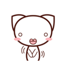 しろねこビル と ひよこのリップ（個別スタンプ：19）