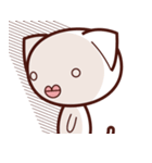 しろねこビル と ひよこのリップ（個別スタンプ：21）