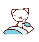 しろねこビル と ひよこのリップ（個別スタンプ：28）