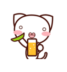 しろねこビル と ひよこのリップ（個別スタンプ：33）