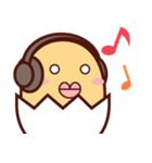 しろねこビル と ひよこのリップ（個別スタンプ：36）