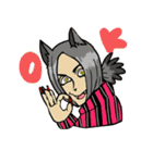 どうぶつ男子（個別スタンプ：6）