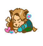 どうぶつ男子（個別スタンプ：14）