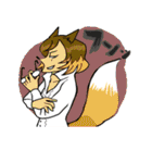 どうぶつ男子（個別スタンプ：18）