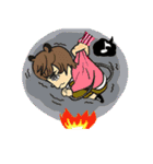 どうぶつ男子（個別スタンプ：19）