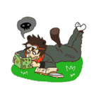どうぶつ男子（個別スタンプ：30）