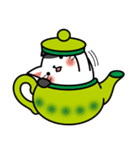 Teapot cat-BUCHI-(ティーポットぶちねこ)（個別スタンプ：38）