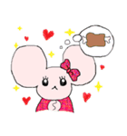 サングラスのライオンとネズミ（個別スタンプ：27）