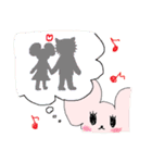 サングラスのライオンとネズミ（個別スタンプ：28）