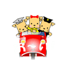 3人のかわいい孫達（個別スタンプ：23）