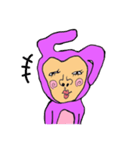 ぼやっとうさぎさん（個別スタンプ：1）