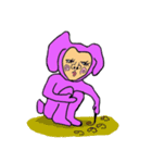 ぼやっとうさぎさん（個別スタンプ：2）