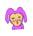 ぼやっとうさぎさん（個別スタンプ：3）