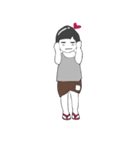 MEENA girl（個別スタンプ：6）