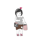 MEENA girl（個別スタンプ：7）