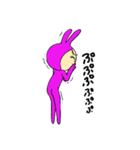 PinkBunnyTights ぴんくばにーたいつ（個別スタンプ：11）