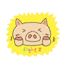 ぶぅちゃんとピグ（個別スタンプ：4）