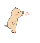 ぶぅちゃんとピグ（個別スタンプ：5）