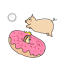 ぶぅちゃんとピグ（個別スタンプ：9）