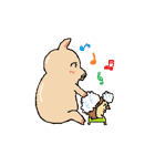 ぶぅちゃんとピグ（個別スタンプ：15）