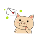 ぶぅちゃんとピグ（個別スタンプ：22）